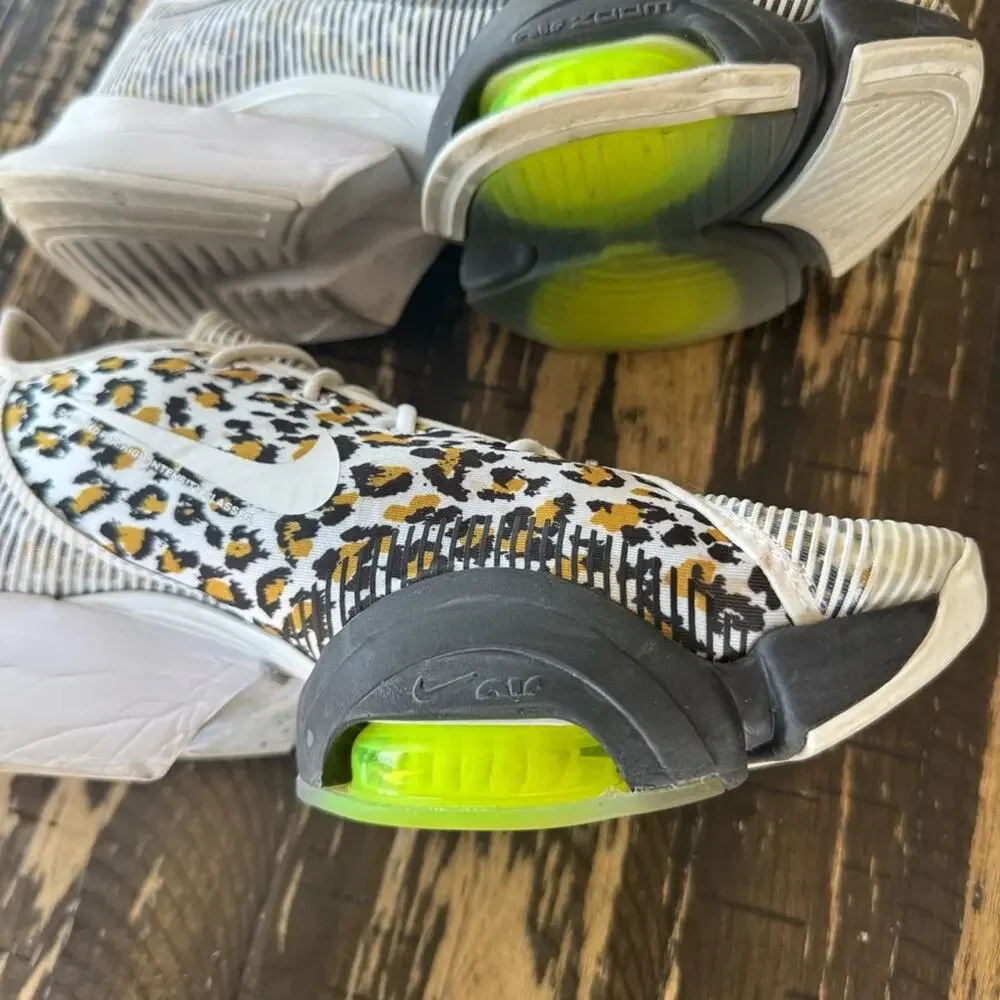 Nike - ZoomX SuperRep Leopard Print Trainers – Women’s 10.5 / Mens 9.5